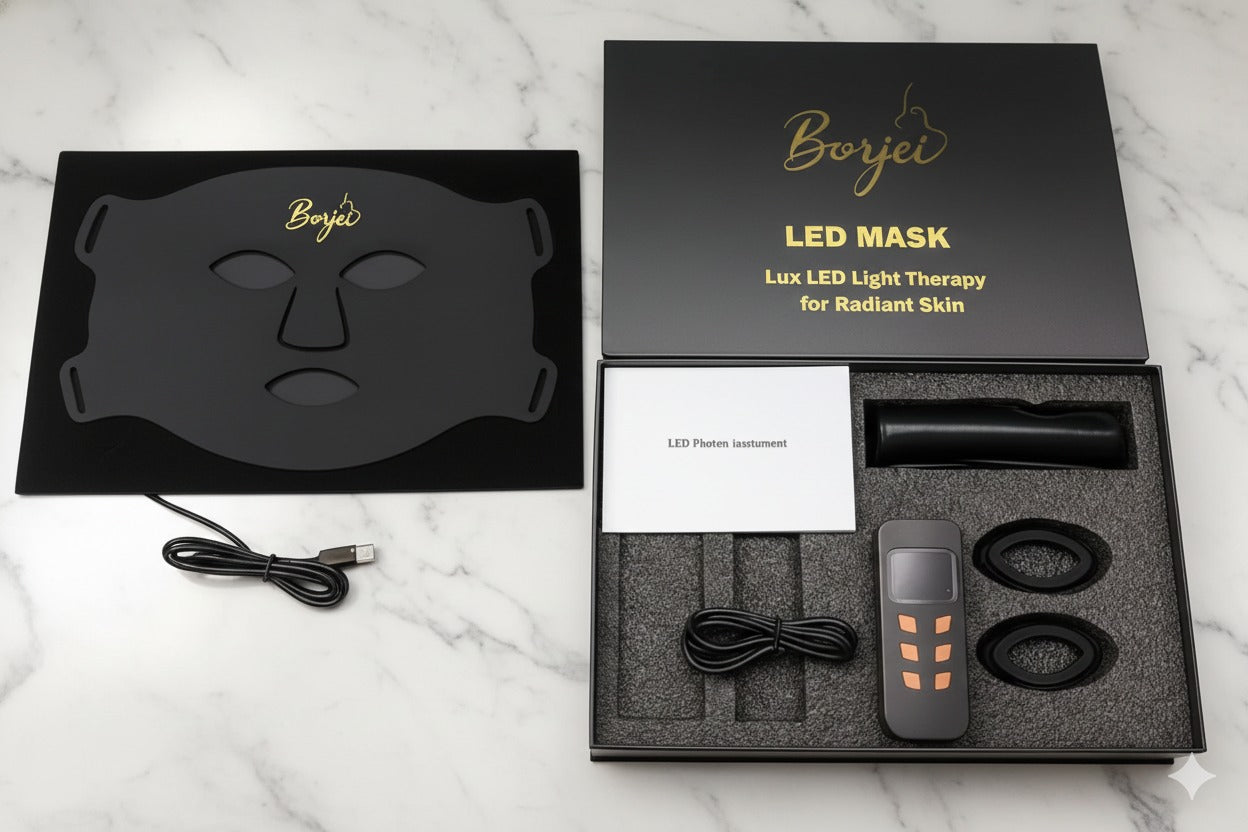 BORJEÏ LED Mask — Lux LED Light Therapy for Radiant Skin