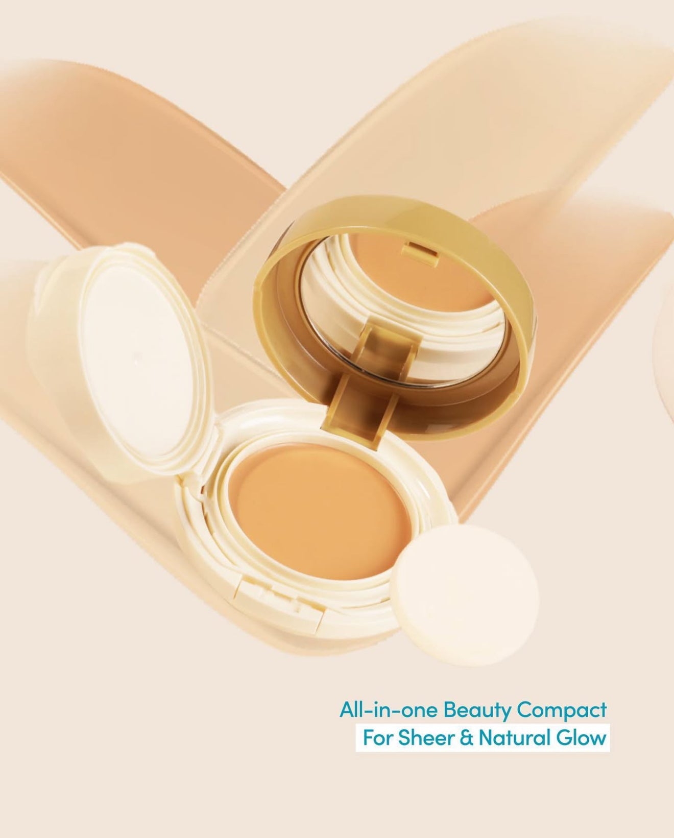 Anessa Compact Medium Ocher SPF50+ Sunscreen, Primer & Foundation 3-in-1