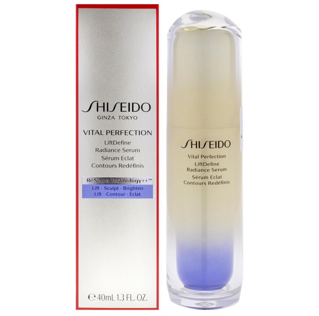 Vital-Perfection LiftDefine Radiance Serum by Shiseido for Women - 1.3 oz Serum